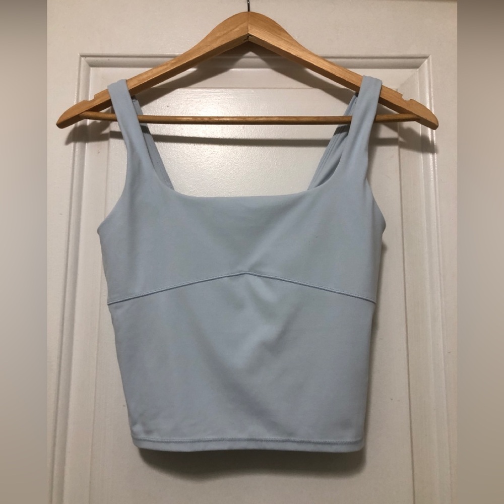 Vuori Cropped tank Top Size XS Light blue beautiful
